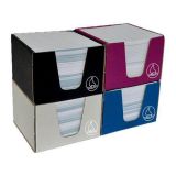 Bloček s dávkovačem, mix barev, 100 x 100 mm, 1x 850 listů, linkovaný, FŰZFŐI K01600001G ,balení 850 ks Bloček s dávkovačem, mix barev, 100 x 100 mm, 1x 850 listů, linkovaný, FŰZFŐI K01600001G ,balení 850 ks