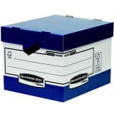 Archivační kontejner BANKERS BOX®, karton, ergonomické rukojeti, uzaviratelné víko, FELLOWES ,balení 10 ks