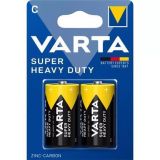 Baterie Super Heavy Duty, Typ C - R14, 2 ks, VARTA 2014101412 Baterie Super Heavy Duty, Typ C - R14, 2 ks, VARTA 2014101412