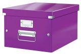 Univerzální krabice Click&Store, fialová, A4, LEITZ