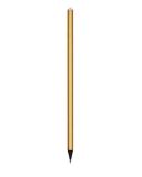 Tužka zdobená bílým krystalem SWAROVSKI®, zlatá, 14 cm, ART CRYSTELLA® 1805XCM203
