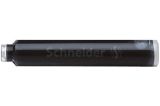 Inkoustová náplň, standardní, černá, SCHNEIDER 6601