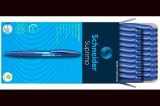 Kuličkové pero Suprimo, modrá, 0,5mm, stiskací mechanismus, SCHNEIDER