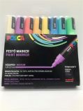 Akrylový popisovač Posca PC-5M, 8 pastelových barev, sada, 1,8-2,5 mm, UNI 2UPC5MPASZTELL