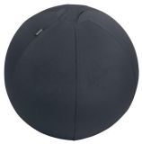 Gymnastický míč na sezení Ergo Cosy, tmavě šedá, 55 cm, s těžítkem proti odkutálení, LEITZ 6541008