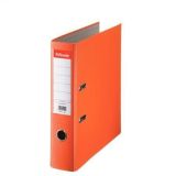 Pákový pořadač Economy, ochranné spodní kování, oranžová, 75 mm, A4, PP/karton, ESSELTE