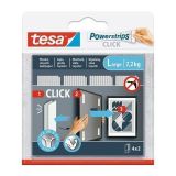 Samolepicí proužky Powerstrips CLICK, se suchým zipem, velikost M, TESA 77721-00003-00 ,balení 8 ks Samolepicí proužky Powerstrips CLICK, se suchým zipem, velikost M, TESA 77721-00003-00 ,balení 8 ks