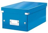 Krabice na DVD Click&Store, modrá, LEITZ