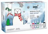 Sada barev na sklo Window Color Hello Winter, KREUL ,balení 8 ks Sada barev na sklo Window Color Hello Winter, KREUL ,balení 8 ks