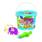 Modelína FUNNY DOO, sada „My Creativity Kit“, 9x50g + formy + nástroje, MITAMA 63853