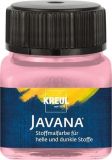 Barva na světlý a tmavý textil, světle růžová, 20 ml, JAVANA, KREUL