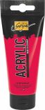 Akrylová barva SOLO GOYA, Carmine Red, 100 ml v tubě, KREUL Akrylová barva SOLO GOYA, Carmine Red, 100 ml v tubě, KREUL