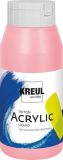 Akrylová barva TRITON SOLO GOYA, růžová, 750 ml, KREUL