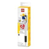 Gelové pero, černá, 0,7 mm, sada s minifigurkou, LEGO 52601