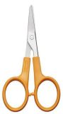 Nůžky na nehty, 10 cm, rovné, FISKARS Classic, oranžové
