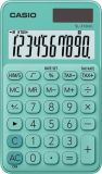 Kalkulačka kapesní, 10 místný displej, CASIO SL 310, zelená