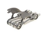 Nářadí na kolo Bike Multitool, stříbrná, 18 funkcí, TROIKA BTL15/TI Nářadí na kolo Bike Multitool, stříbrná, 18 funkcí, TROIKA BTL15/TI