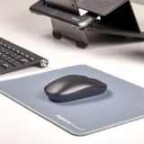Podložka pod myš Breyta, mořská modrá, textilní, velikost XL, FELLOWES 100139317 Podložka pod myš Breyta, mořská modrá, textilní, velikost XL, FELLOWES 100139317