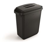 Odpadkový koš DURABIN ECO, černá, 60 l, plast, DURABLE 1800503221