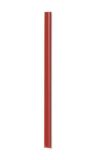 Násuvná lišta, červená, 6 mm, 1-60 listů, A4, DURABLE 290103 ,balení 100 ks