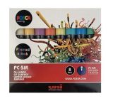 Akrylové popisovače Posca PC-5M, pastelové, 1,8-2,5 mm, UNI