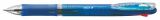 45972 Kuličkové pero Clip-on Slim 4C, 4 barvy, 0,24 mm, stiskací mechanismus, modré tělo, ZEBRA