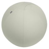 Gymnastický míč na sezení Ergo Cosy, světle šedá, 75 cm, s těžítkem proti odkutálení, LEITZ 654300
