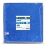 Utěrka MicroCLEAN, modrá, univerzální, 10 ks, 32 x 32 cm, BONUS B319 ,balení 10 ks