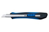 Odlamovací nůž Soft-cut, modrá/černá, 9 mm, WEDO