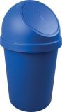 Výklopný odpadkový koš, modrá, 45 l, plast, HELIT H2401334 ,balení 2 ks