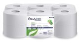 Toaletní papír Eco, bílý, 120 m, průměr 19 cm, 2 vrstvý, LUCART  ,balení 12 ks