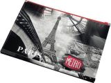 Desky na dokumenty Paris, se zipem, A4, PP, PANTA PLAST