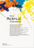 Skicák na akryl, A3, 260g, 10 listů, KREUL ,balení 10 ks