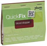 Náhradní náplasti Quick Fix, hemostatická, 45 ks, PLUM PL5516