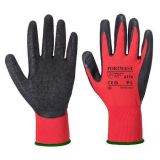 Ochranné rukavice Flex Grip, červeno-černé, latexové, vel. M, A174R8RM