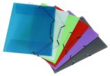 Desky s gumičkou Propyglass, mix barev, PP, 15 mm, A3, VIQUEL