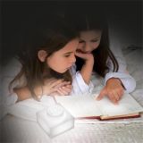 Noční světlo Iconic 1x1 plate, bílá, LEGO LGL-LP50