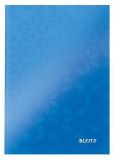 Zápisník Wow, modrá, čtverečkovaný, A5, 80 listů, s tvrdými deskami, LEITZ