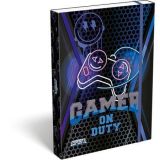 Desky s gumičkou Esports Gamer on duty, 44 mm, karton, A4, LIZZYSULI 7470216008