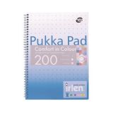 Spirálový sešit Irlen Jotta Turquoise, A4, linkovaný, 100 listů, PUKKA PAD IRLJOTA4(TURQ)