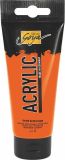 Akrylová barva SOLO GOYA, Genuine Orange, 100 ml v tubě, KREUL Akrylová barva SOLO GOYA, Genuine Orange, 100 ml v tubě, KREUL