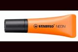 Zvýrazňovač Neon, oranžová, 2-5 mm, STABILO