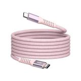 USB kabel, růžová, USB-C / USB-C, 1,2 m, 60W, magnetický, VERBATIM 31853