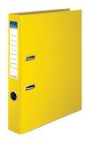 Pákový pořadač Basic, žlutý, 50 mm, A4, s ochranným spodním kováním, PP/karton, VICTORIA