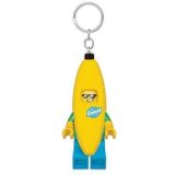 Klíčenka s LED osvětlením Banana Guy, LEGO LGL-KE118