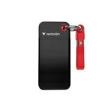 Externí disk Pocket SSD, černá/červená, 1 TB, USB 3.2 Gen2, VERBATIM 32192