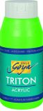 Akrylová barva TRITON SOLO GOYA, svítící zelená, 750 ml, KREUL