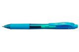 Gelové pero EnerGelX BL107, světle modrá, 0,35 mm, s víčkem, PENTEL BL107-SX