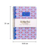 Spirálový sešit Floral Jotta Notebook, mix barev, A5, linkovaný, 100 listů, PUKKA 2144-FLO Spirálový sešit Floral Jotta Notebook, mix barev, A5, linkovaný, 100 listů, PUKKA 2144-FLO
