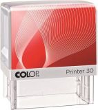 Razítko, COLOP Printer IQ 30, bílé razítko - černý polštářek